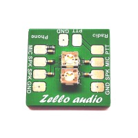 Audio PCB panel for Zello Walkie Talkie